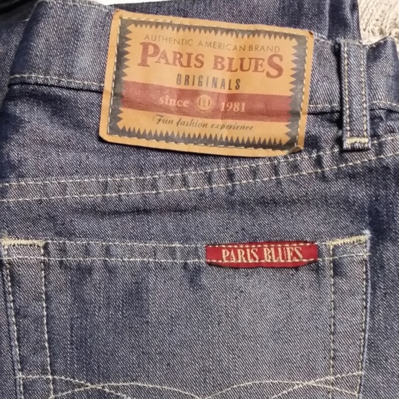 Paris Blues Light Silvery Blue Finish Denim S7 - Picture 3 of 7